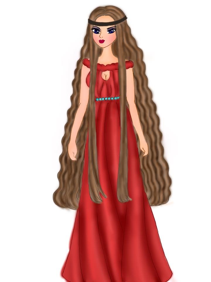 720x960 Drawing Tutorial - Barbie Doll Sketch