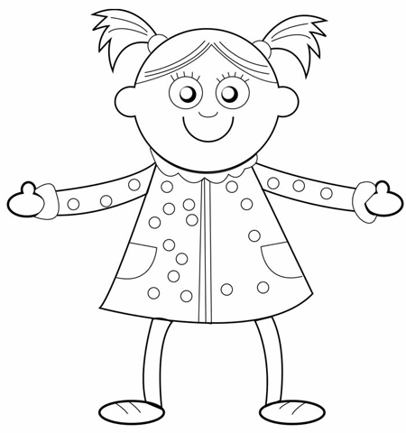 450x480 Drawn Doll Sketch - Barbie Dolls Sketch