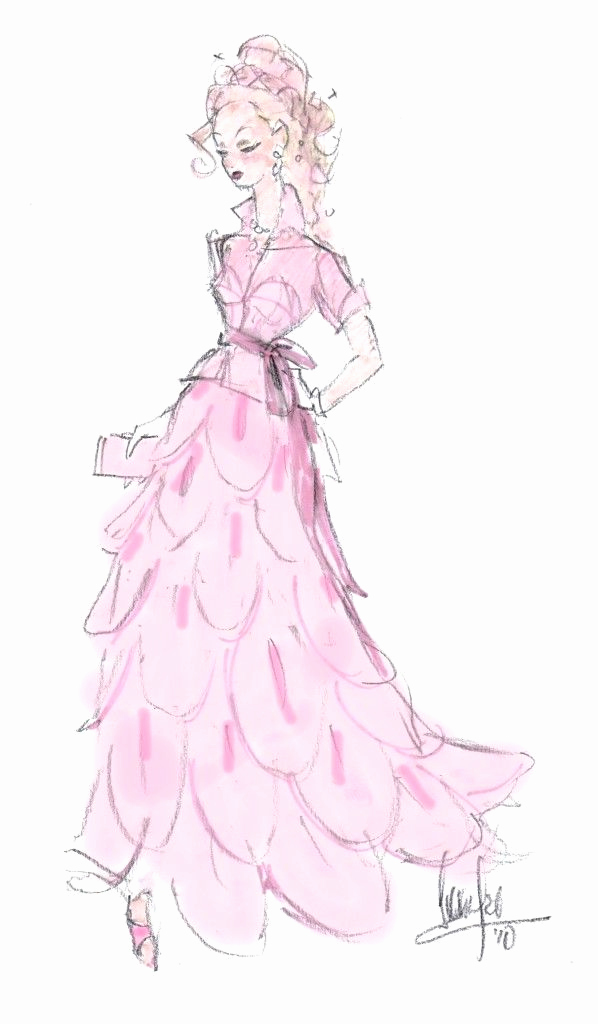 598x1024 Barbie Sketch 1000 Ideas About Barbie Fashion Sketches On - Barbie Fashion Sketches