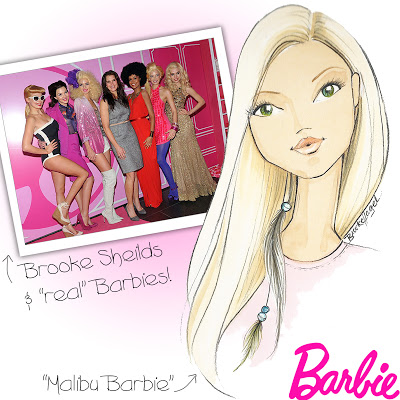 400x400 Fabulous Doodles Fashion Illustration Blog By Brooke Hagel Barbie - Barbie Fashion Sketches