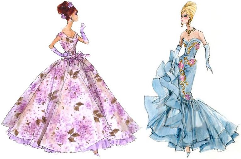 766x508 Fashion Design Sketches - Barbie Fashion Sketches