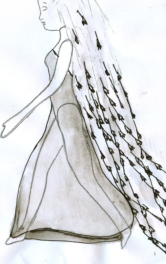 685x1088 Sophie Moore Day 96 Fashion Sketches - Barbie Fashion Sketches