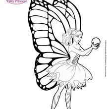 220x220 Barbie Coloring Pages - Barbie Sketch Games