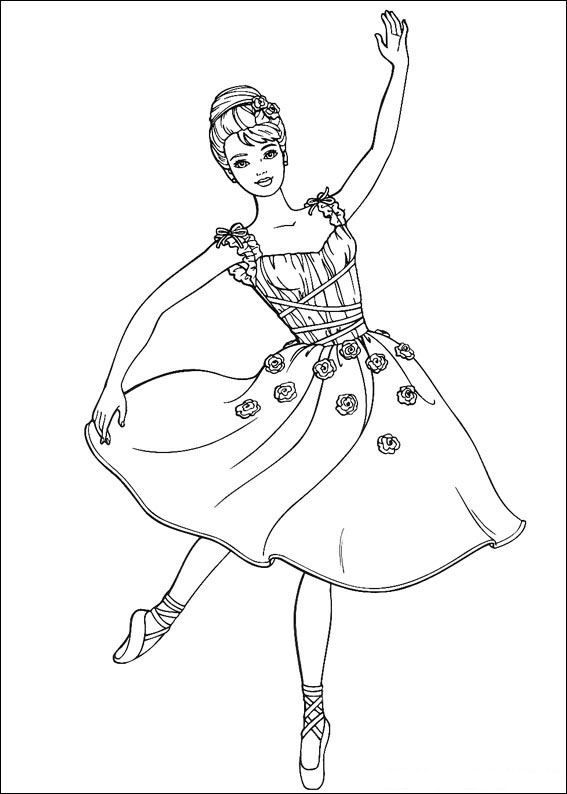 567x794 Coloring Pages For Kids Barbie Colouring Pages Barbie Colouring - Barbie Sketch Games