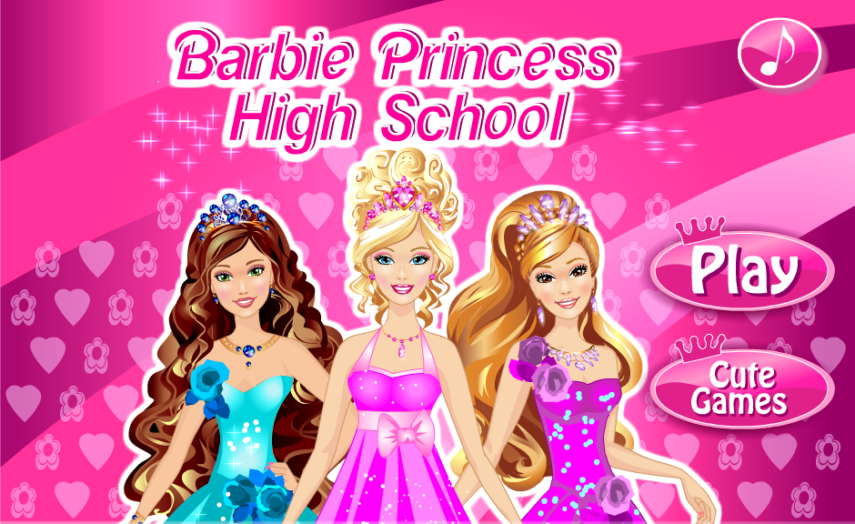 princess barbie dress up