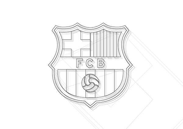 Fc Barcelona Logo Black And White / Fc Barcelona Logo Wallpaper ·①