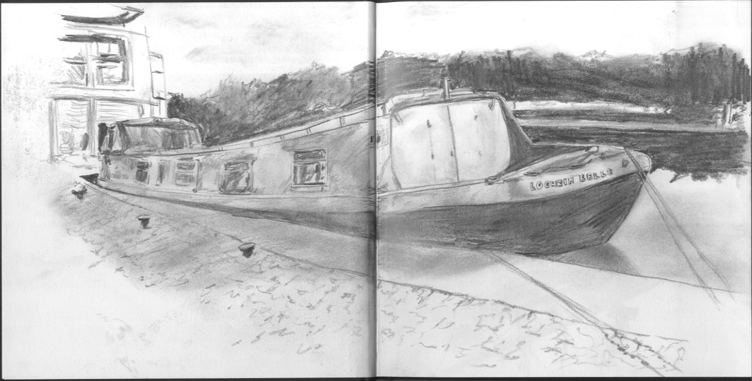 Barge Sketch