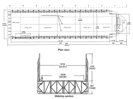 450x338 Transportation Safety Board Of Canada - Barge Sketch