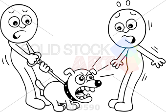 340x229 Stock Illustration Of Cartoon Sketch Outline Of Angry Dog Barking - Barking Dog Sketch