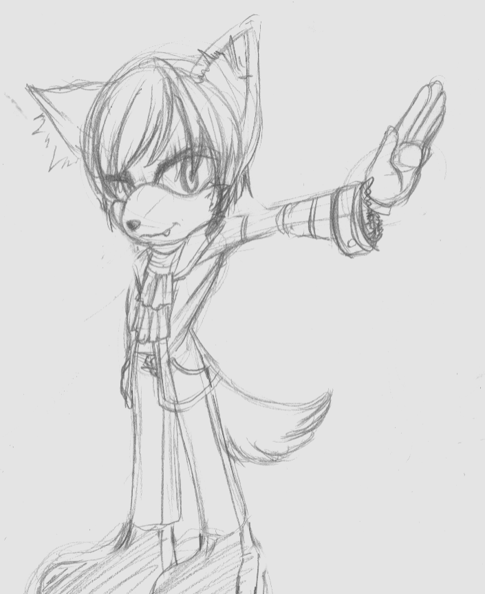 705x863 Sonic Barney Sketch By Spenncil - Barney Sketch