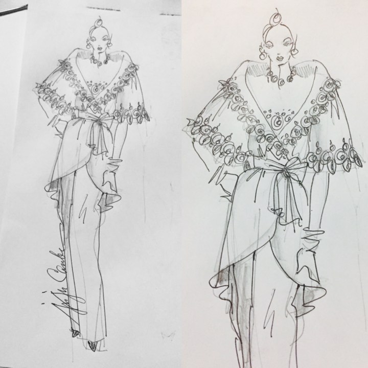 Barong Tagalog Sketch at PaintingValley.com | Explore collection of ...