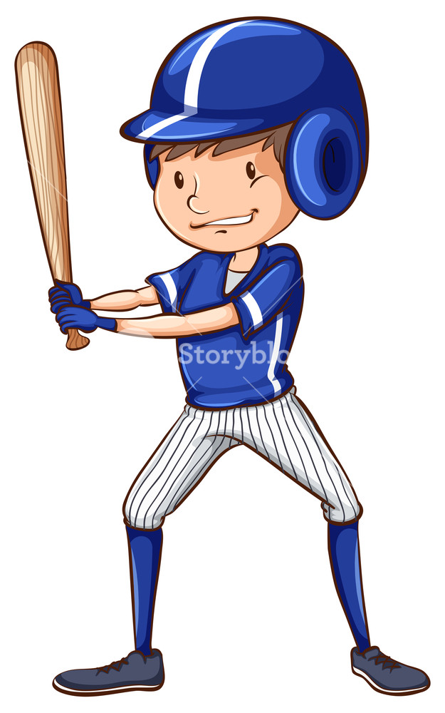 Baseball Bat Sketch at PaintingValley.com | Explore collection of ...