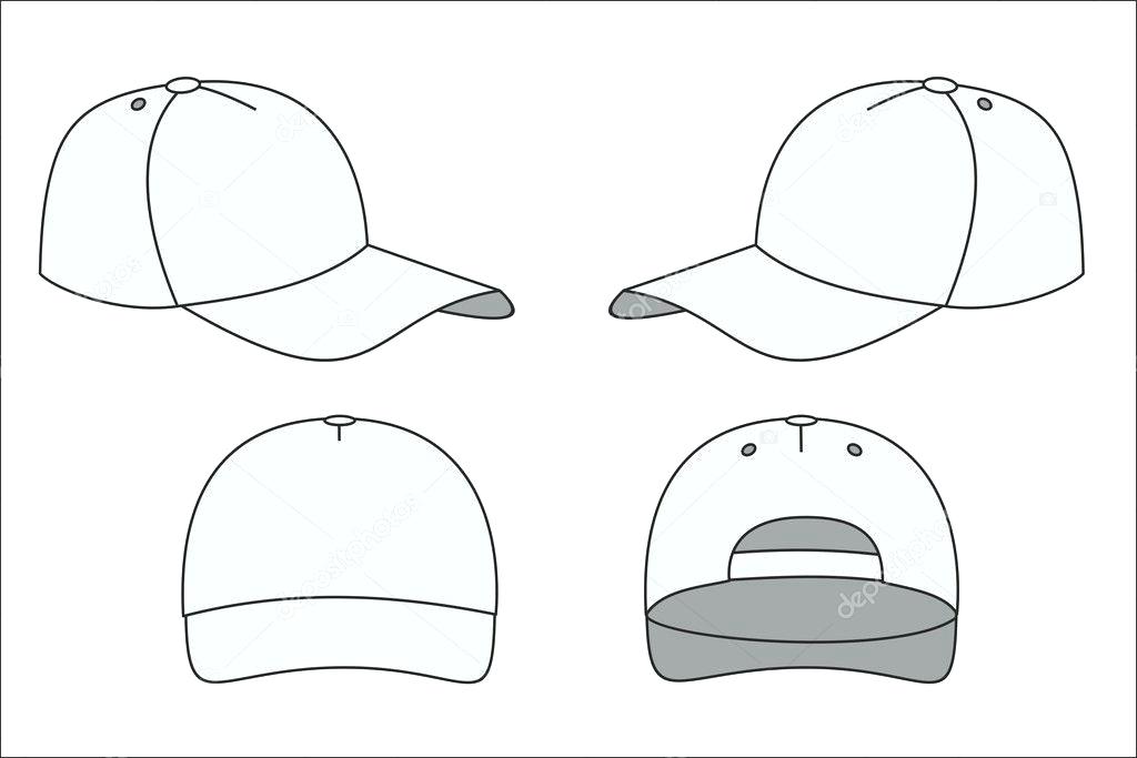 Baseball Cap Sketch at PaintingValley.com | Explore collection of ...
