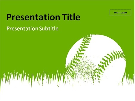 452x339 Download Free Baseball In The Grass Sketch Powerpoint Template - Baseball Diamond Sketch