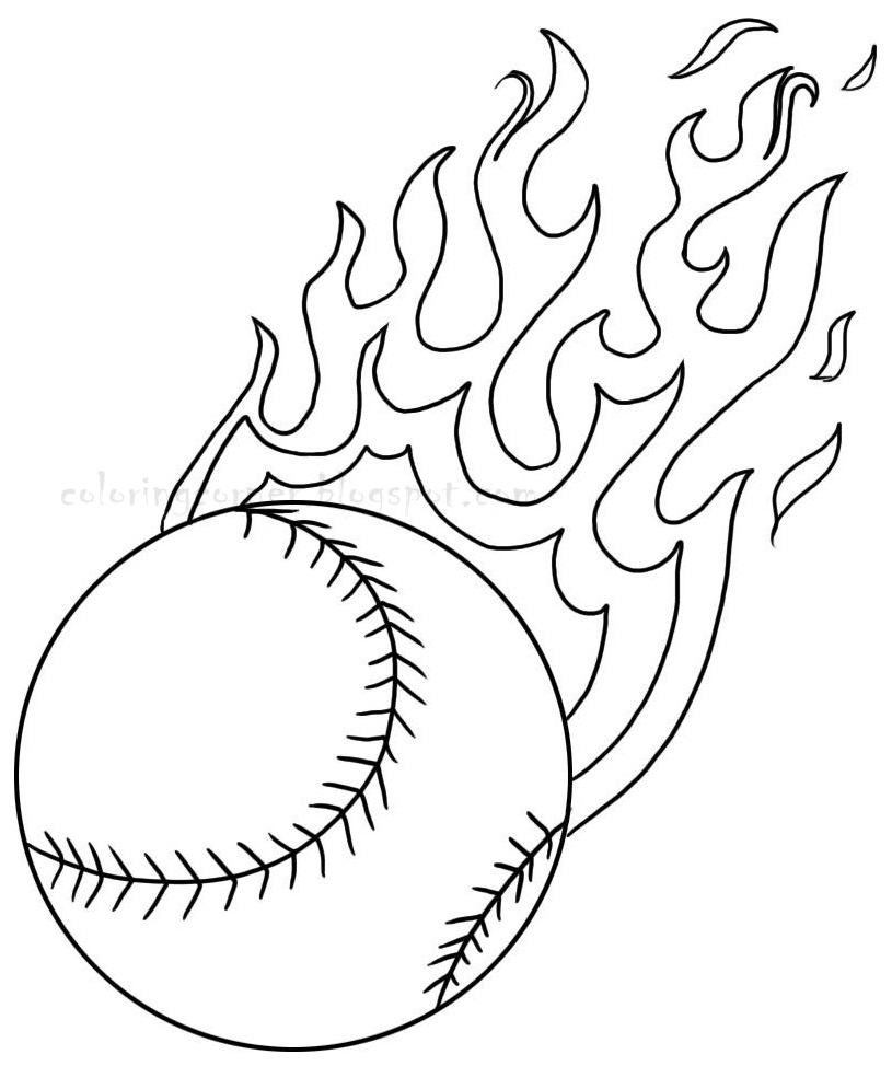 815x974 Spotlight Baseball Field Coloring Pages Diamond Drawing At - Baseball Diamond Sketch