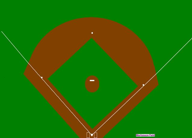 638x459 Mathematics On The Baseball Field - Baseball Field Sketch
