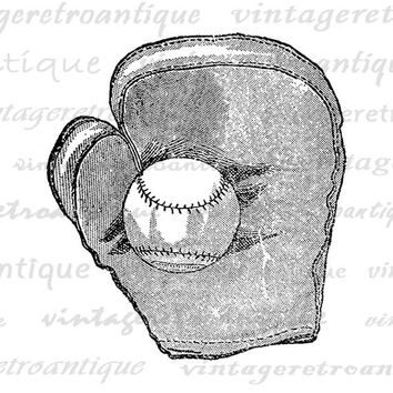 354x354 Glove Clipart Vintage Baseball Glove 10 - Baseball Glove Sketch