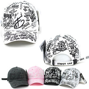 300x300 New Mens Womens Vintage Sketch Graffiti Painting Trucker Casual - Baseball Hat Sketch