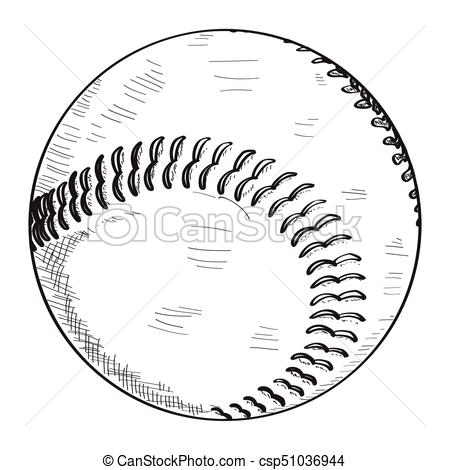 450x470 Sketch Clipart Baseball - Baseball Pitcher Sketch