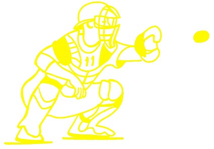 425x296 Hbarsci Baseball Pitcher Sketch Vinyl Decal - Baseball Pitcher Sketch