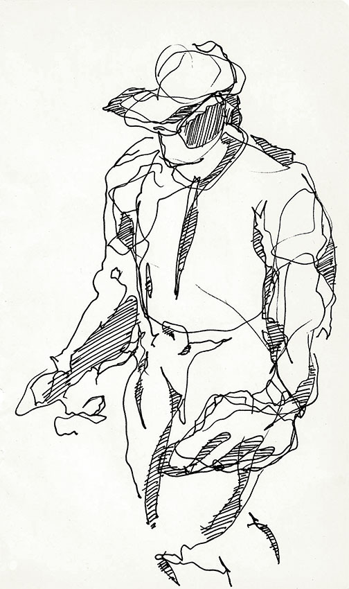 504x850 Baseball Player Sketches Word To Flesh - Baseball Player Sketch