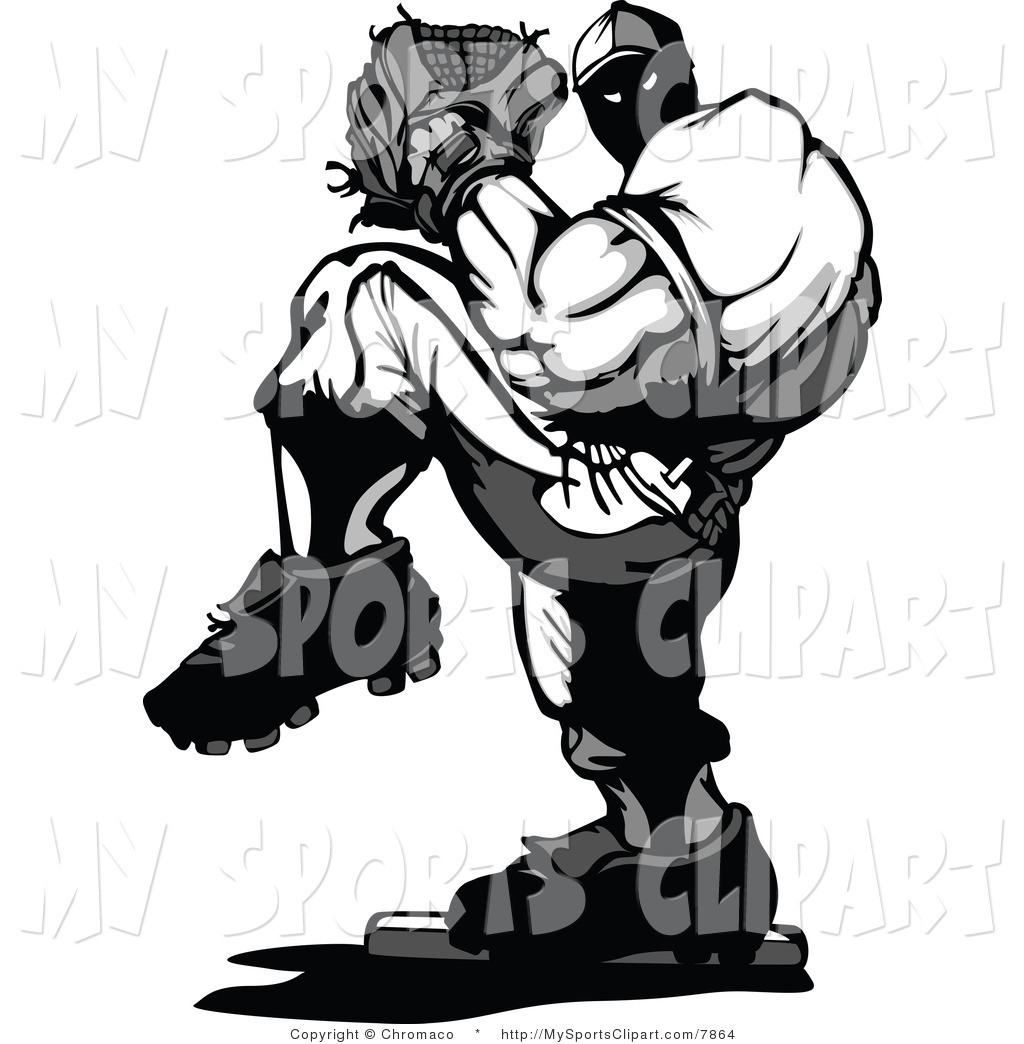 1024x1044 Pitcher Clipart Drawing - Baseball Player Sketch