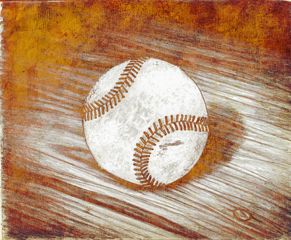 600x494 Found Baseball Sketch Just Sketches - Baseball Sketch