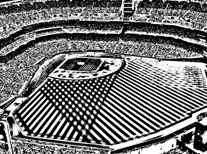 720x535 Baseball Stadium Sketch - Baseball Stadium Sketch