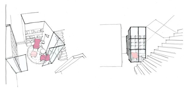 620x300 Timber Frame Basement - Basement Sketch
