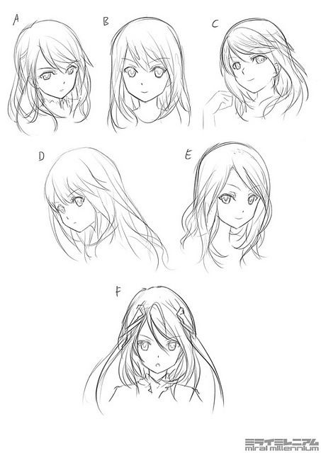 453x640 Manga Mujer Draw Drawings, Anime And Manga - Basic Anime Sketch