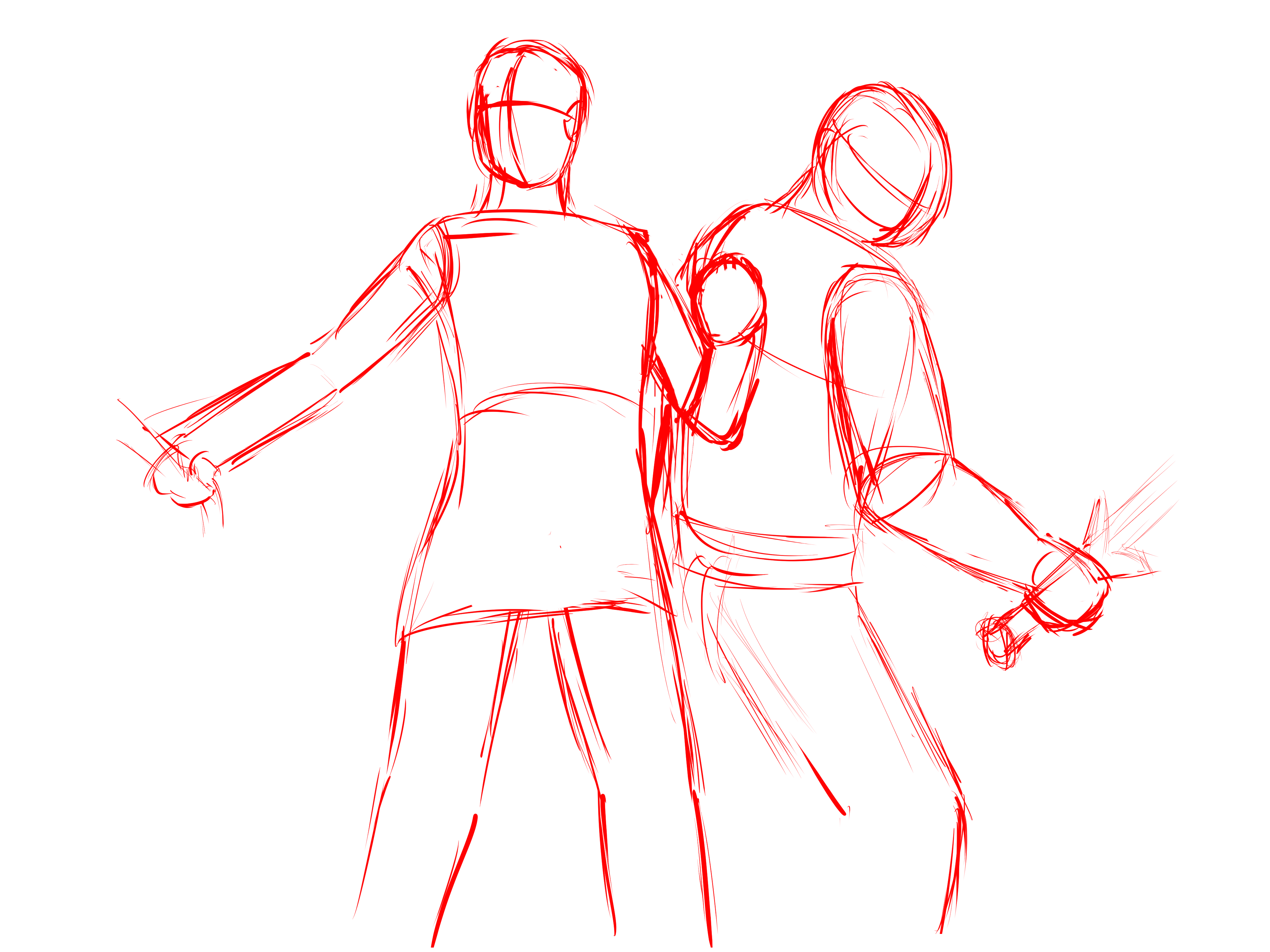 4000x3000 New Years Resolution Drawing(S), Week 89 Basic Body Outline - Basic Body Sketch