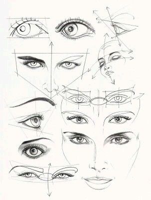 303x400 Basic Sketch Of Fashion And Face. Rosto E Base Croqui Drawing - Basic Face Sketch