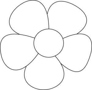 300x294 Collection Of Basic Flower Drawing High Quality, Free - Basic Flower Sketch