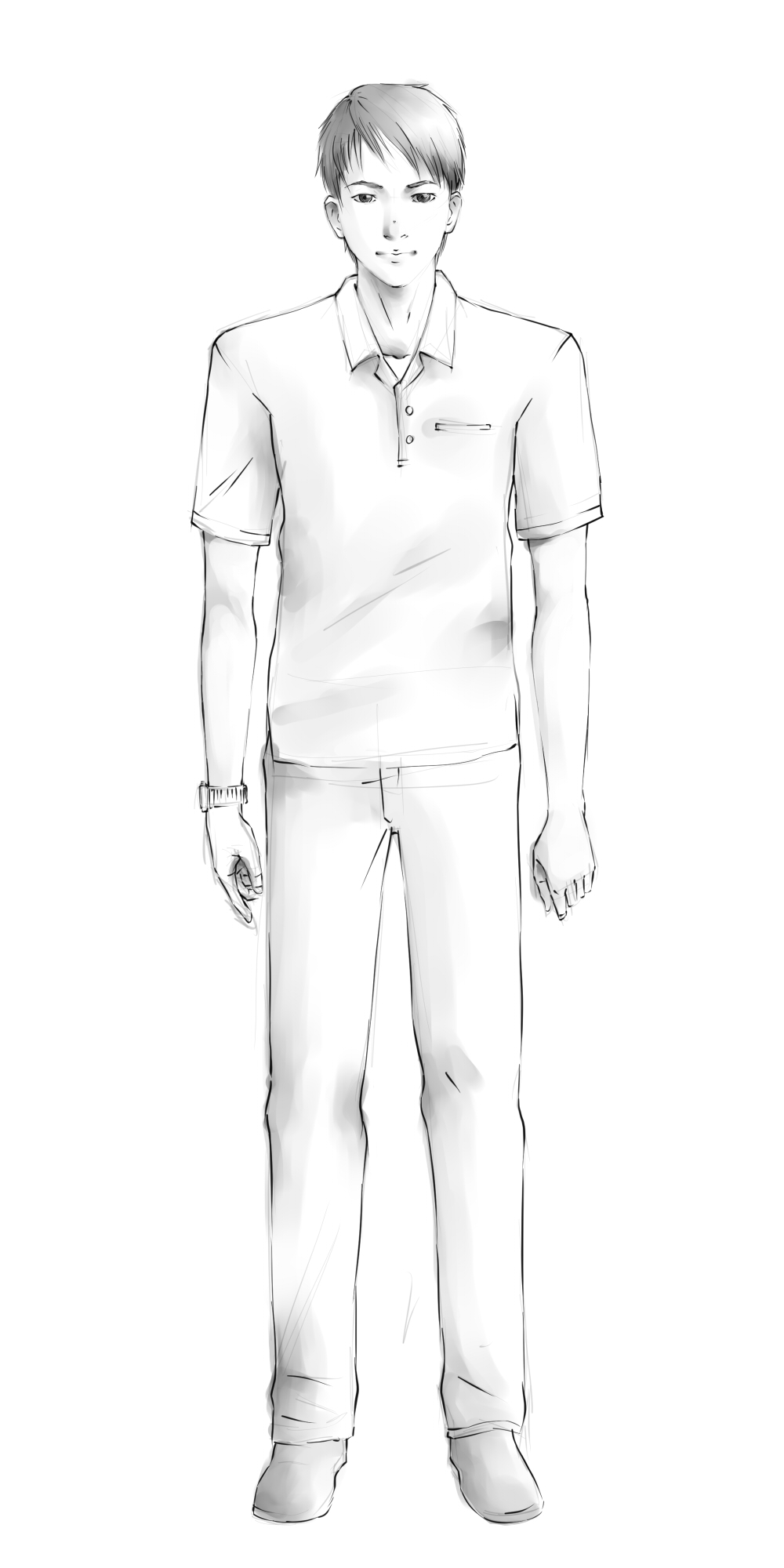 1000x2000 3 Basic Ways To Draw People Step By Step - Basic Human Sketch