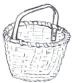150x166 Drawing With Light And Shade - Basket Sketch