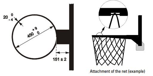 513x254 Basketball Court Dimensions Amp Measurements - Basketball Goal Sketch