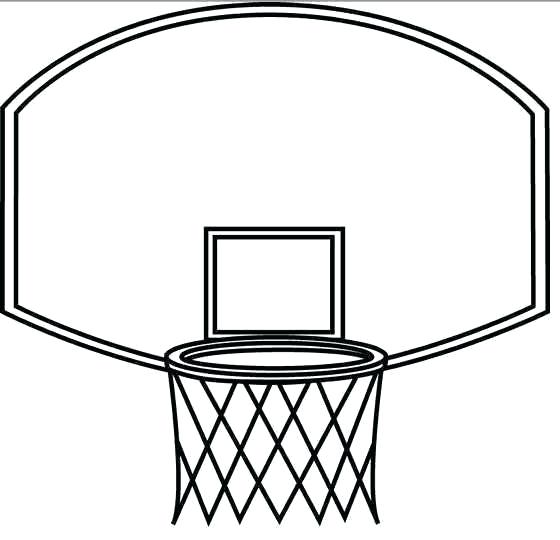 Download Basketball Goal Sketch at PaintingValley.com | Explore ...