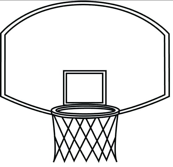 Basketball Goal Sketch at PaintingValley.com | Explore collection of