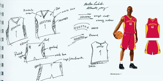525x261 Rocketsunveilalternatejersey Houston Rockets - Basketball Jersey Sketch