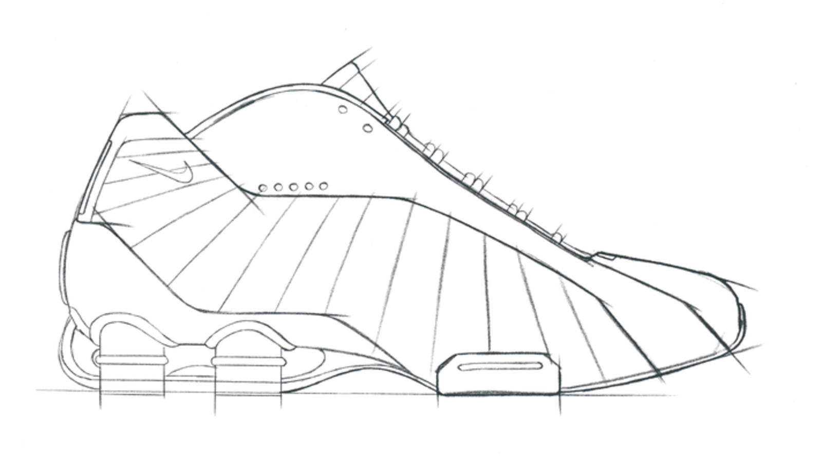 1600x900 Nike Shox Basketball Shoes - Basketball Shoes Sketch