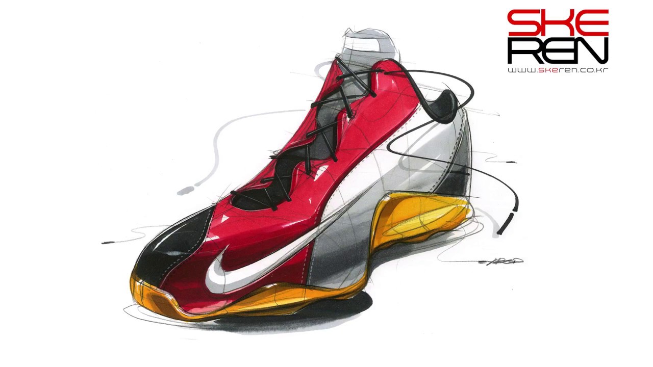 1280x720 Shoes Sketch Amp Design(Basketball Shoes) - Basketball Shoes Sketch