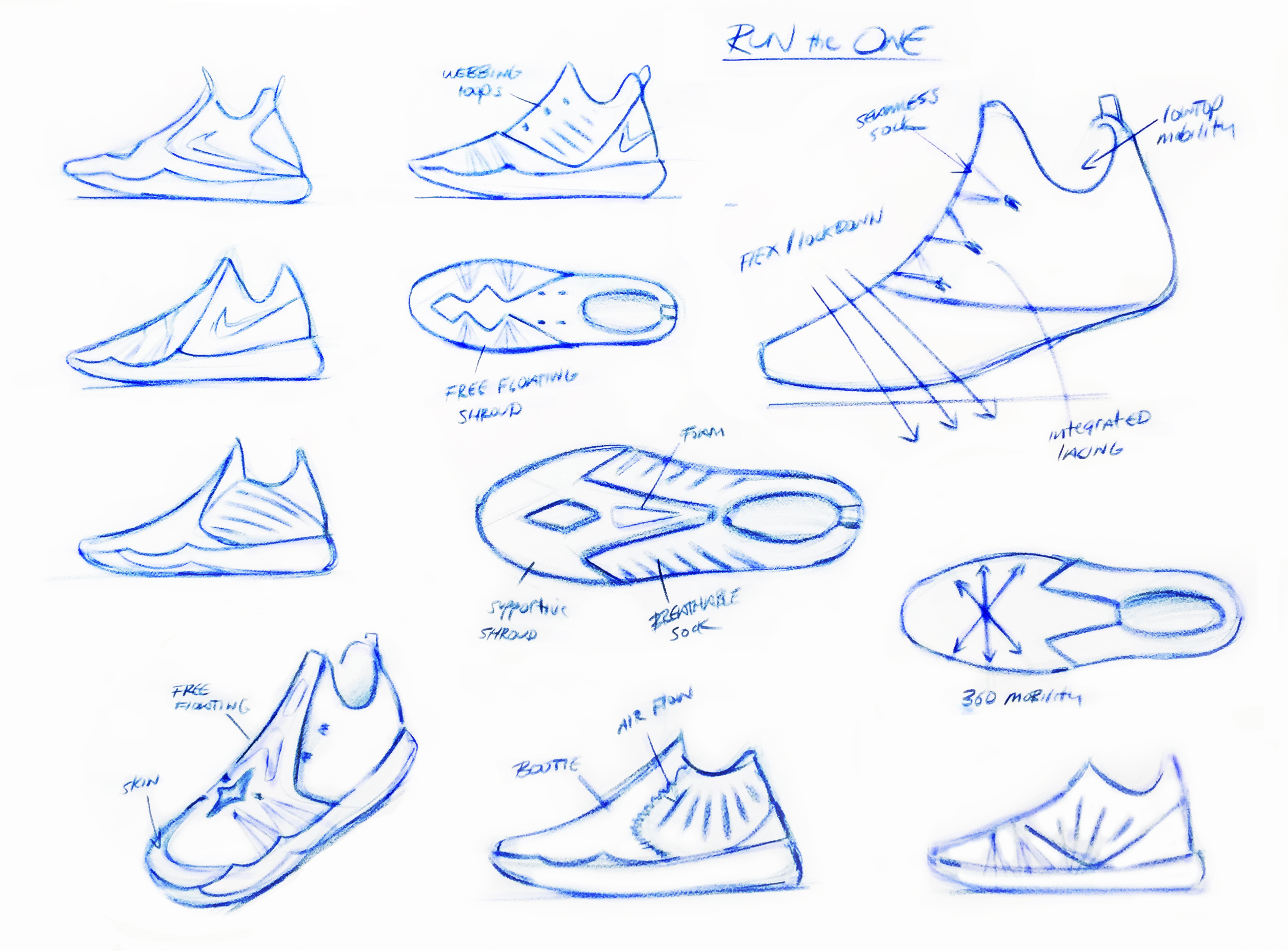 2512x1856 Basketball Sketches - Basketball Shoes Sketch