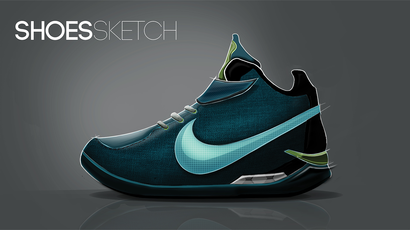 1400x788 Basketball Shoes Sketch. On Behance - Basketball Shoes Sketch