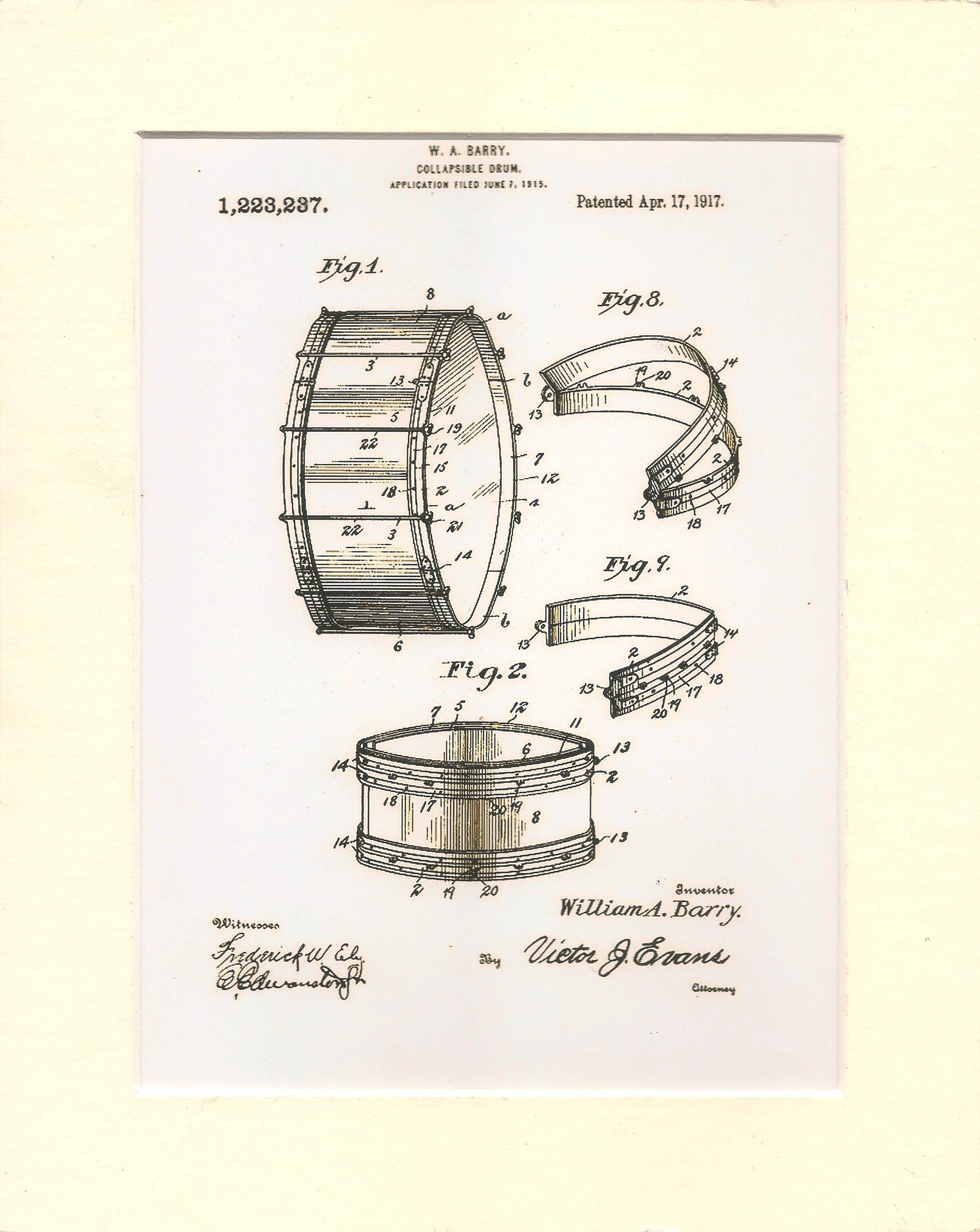 2377x2987 Drums - Bass Drum Sketch