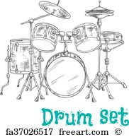 182x194 Free Bass Drum Pedal Art Prints And Wall Artwork Freeart - Bass Drum Sketch