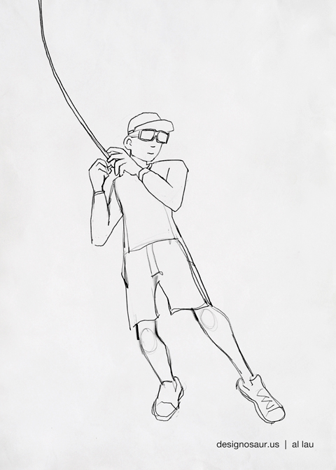 480x672 Sketch Pro Bass Fishing Blog.designosaur.us - Bass Fish Sketch