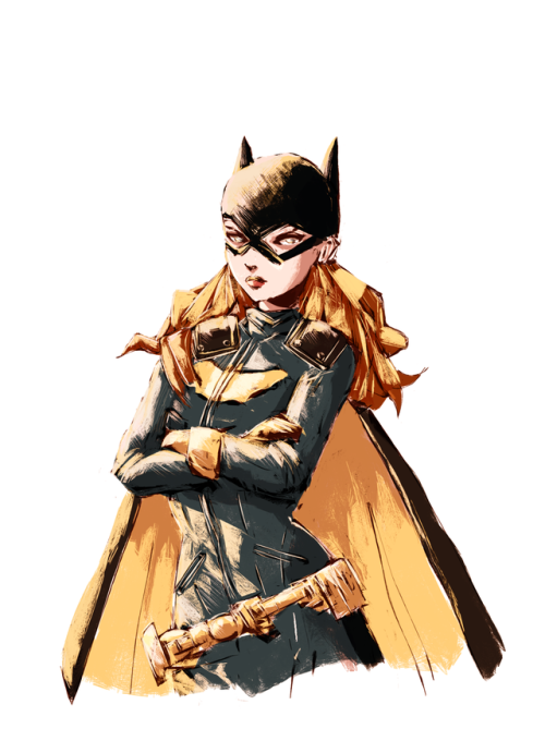 500x680 Batgirl Sketch Tumblr - Batgirl Sketch