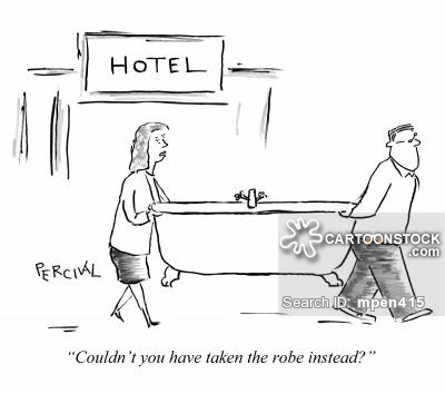 400x354 Bathrobe Cartoons And Comics - Bathrobe Sketch