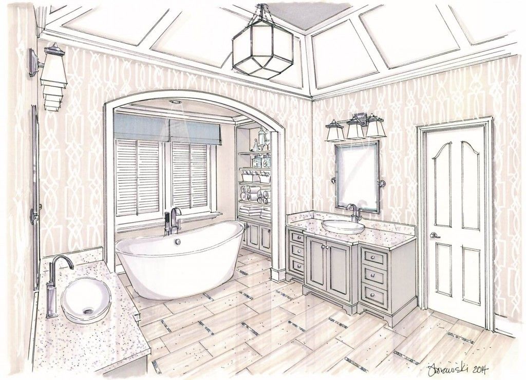 1024x740 Pin By Alia On Bathroom, Interior And Interior - Bathroom Sketch