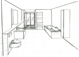 314x227 Bathroom Planners Wetroom Installation Shower Room Planners - Bathroom Sketch